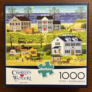 🧩Complete🧩 Charles Wysocki “Gulls Nest” puzzle - 1000 pieces